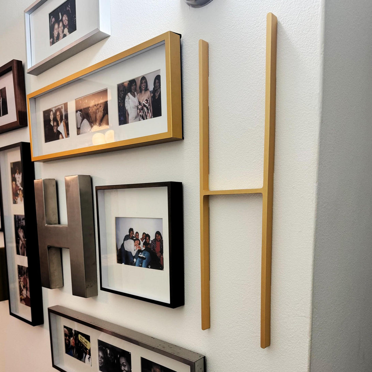 Minimalist Wooden Wall Letter – Custom Gallery Wall Initial