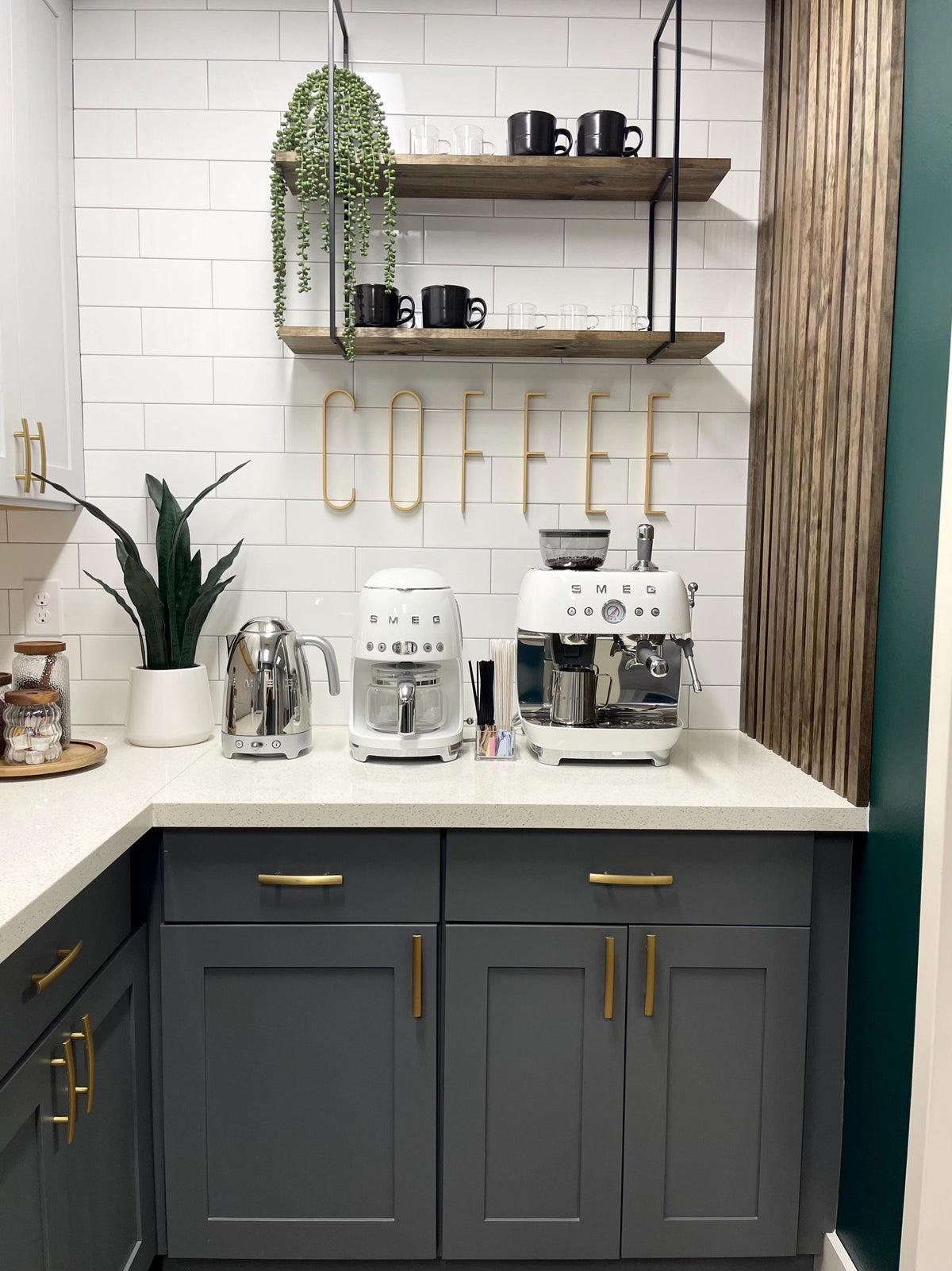 Modern COFFEE Sign – Wooden Letters for Home or Cafe