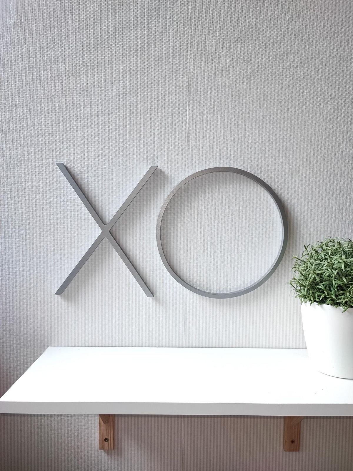 XO Wall Letter Set – Two Wooden Letters