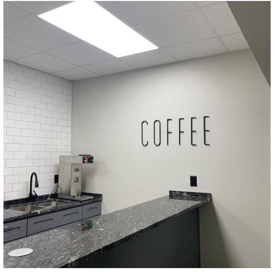 Modern COFFEE Sign – Wooden Letters for Home or Cafe