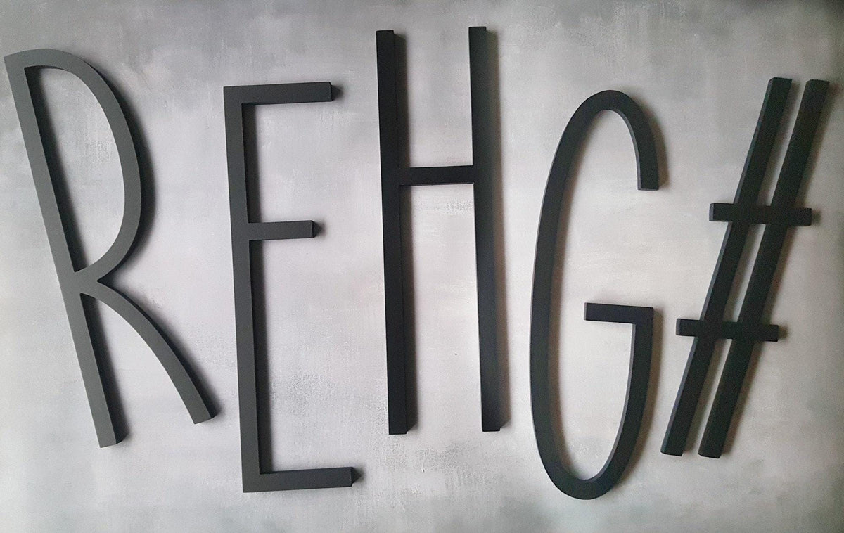 Custom Wooden Wall Letters – Personalized Initial Decor